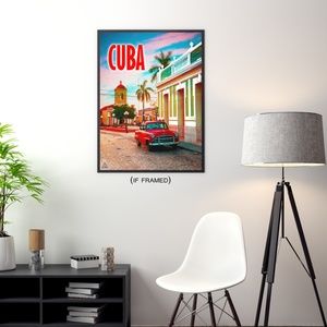 Cuba Poster Wall Art Print (18x24)